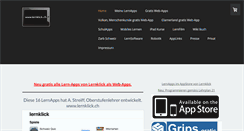 Desktop Screenshot of lernklick.ch